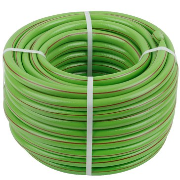 Изображение товара Шланг поливочный трехслойный армированный эластичный Fit 77294, 1/2" х 2,1 мм, 25 м