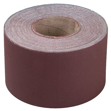 Изображение товара Рулон шлифовальный Fit 38080, на тканевой основе, алюминий-оксидный, абразивный слой, 115 мм х 50 м, Р 320