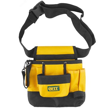 Изображение товара Пояс для инструмента Fit 12517 с 9 отделениями и наплечным ремнем