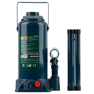 Изображение товара Домкрат гидравлический Fit 64512, бутылочный, 12 т