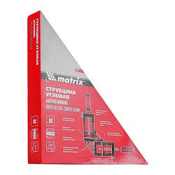 Быстрозажимная угловая струбцина Matrix 20322 (65/65 мм, двухкомпонентные рукоятки)