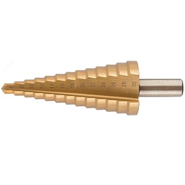 Изображение товара Сверло ступенчатое Fit 36403, HSS по металлу, 13 ступеней, 6-30 мм