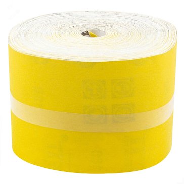 Изображение товара Рулон шлифовальный на бумажной основе Fit 38058, алюминий-оксидный абразивный слой, 115 мм х 50 м, Р 180