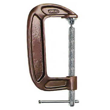 Изображение товара Струбцина Fit 59243, тип "G" усиленная, 75 мм (3")