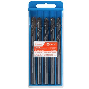 Изображение товара Сверло по металлу Cutop Special 54-958, HSS-G, 9 х 125/72 мм, 5 шт.