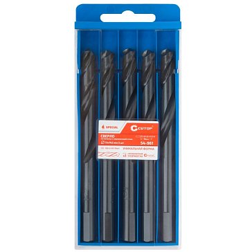 Изображение товара Сверло по металлу Cutop Special 54-961, HSS-G, 11 х 142/84 мм, 5 шт.