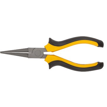 Изображение товара Круглогубцы Fit Стайл 50656, мягкие прорезиненные ручки, молибденовое покрытие, 165 мм