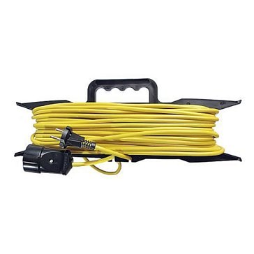 Изображение товара Удлинитель-шнур силовой на рамке 83194, "СОЮЗ" ПВС (2х0,75 мм) 1300 Вт, 50 м