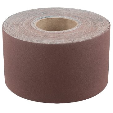 Изображение товара Рулон шлифовальный Fit 38077, на тканевой основе, алюминий-оксидный абразивный слой, 115 мм х 50 м, Р150