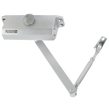 Изображение товара Доводчик дверной Fit "Фабрика замков" 66267, на стальной тяге, серебро, 40-60 кг 