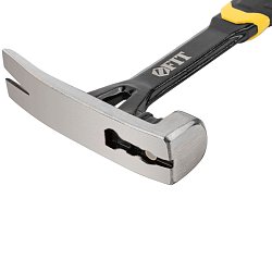 Молоток-гвоздодер Fit Профи 44798, цельнометаллический , 450 г 