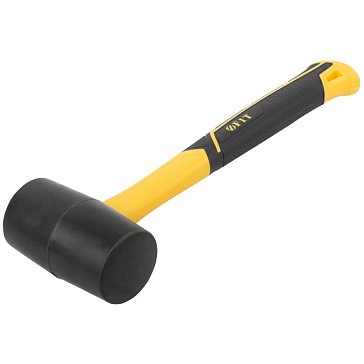 Изображение товара Киянка резиновая Fit 45512, фиберглассовая ручка, 50 мм, 340 г 