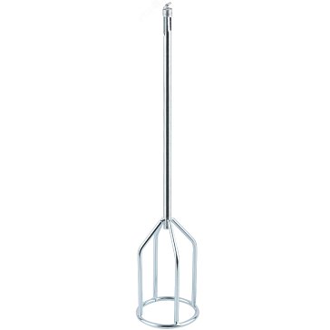 Изображение товара Миксер для строительных смесей повышенной вязкости оцинкованный Fit 04209, хвостовик SDS-PLUS 80х400 мм