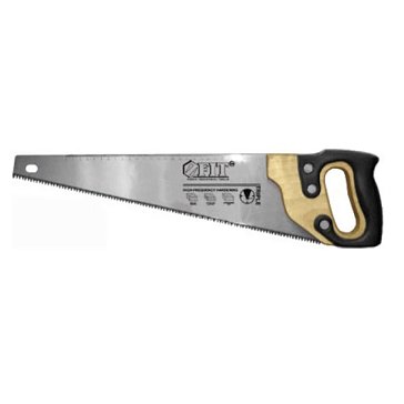 Изображение товара Ножовка по дереву Fit 40482, мелкий каленый зуб, 12 ТPI, 3D заточка, 3К, пластиковая прорезиненная ручка, Профи 400 мм