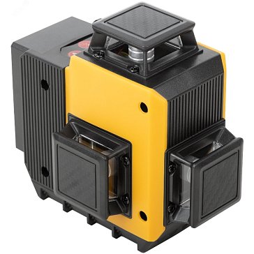 Изображение товара Уровень лазерный Fit 18670, аккумуляторный Li-Ion, мультипризменный 3х360°, зеленый луч, диапазон 20 м, кейс