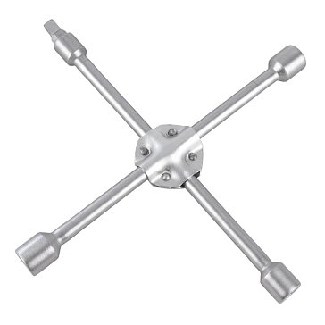 Изображение товара Ключ-крест баллонный усиленный 1/2 под квадрат с переходником Stels 14249