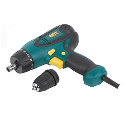 Дрель-Шуруповерт электрический Fit 80017, 280 Вт, 0-350/1100 об/мин, БзП 10 мм, рез. накл., 25 Нм, БС щеток, 1,4 кг