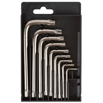 Изображение товара Ключи Fit Профи 64022, TORX,  CrV, Т10-Т50, в коробочке, 9 шт.