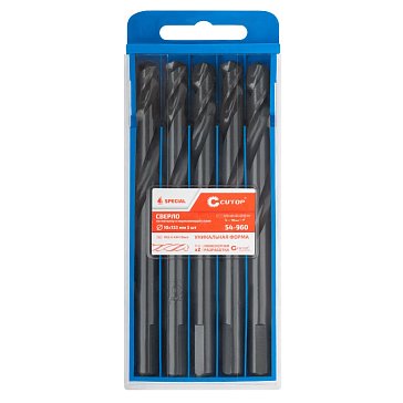 Изображение товара Сверло по металлу Cutop Special 54-960, HSS-G, 10 х 133/78 мм (5 шт)