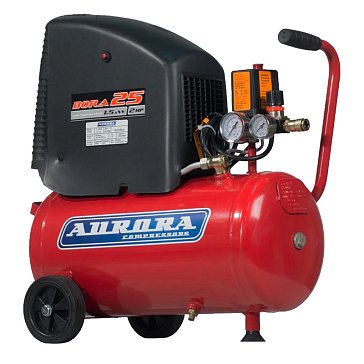 Изображение товара Компрессор Aurora BORA 25 14814 безмасляный мощный 24л 201 л/мин 1.5кВт Россия