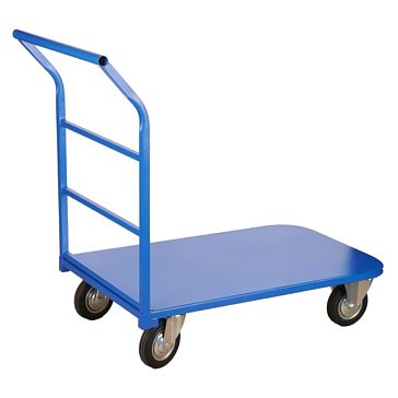 Изображение товара Тележка платформенная TOR ТП-10 1047521, 600х1000, г/п 435 кг, 160 мм