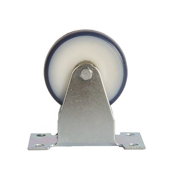 Изображение товара Колесо TOR FCv 93 1027152, аппаратное, неповоротное, 75 мм, синяя резина 