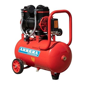 Изображение товара Компрессор Aurora PASSAT-20 BLACK 35009 тихий безмасляный 18л 170л/мин