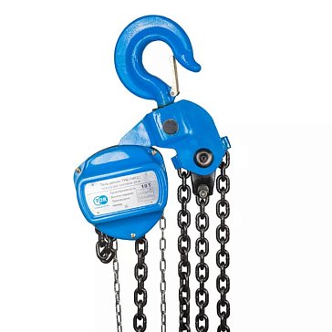 Изображение товара Ручная шестеренная таль TOR ТРШ C 10ТХ12М PRO 10110121 - грузоподъемность 10 тонн