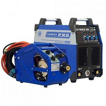 Изображение товара Сварочный полуавтомат AuroraPRO ULTIMATE 350 IGBT 11996 с горелкой и проводами 5 м