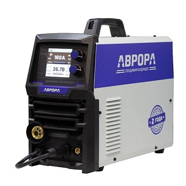 Изображение товара Сварочный полуавтомат Аврора Динамика 160 ЭКСПЕРТ ДП 37978, LCD, 3 в 1, пульс, двойной пульс
