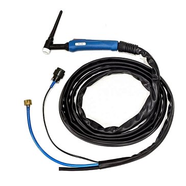 Изображение товара Горелка Aurora TIG 26 22035 для TIG сварки 180 А, воздушное охлаждение
