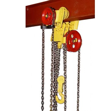 Изображение товара Таль ручная червячная передвижная TOR ТРЧП 101193, 1,0 т, 9 м