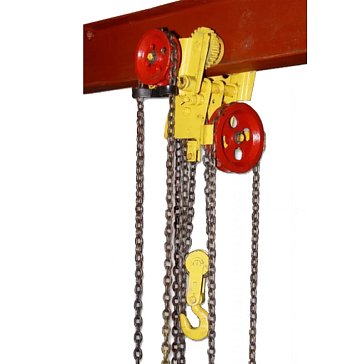 Изображение товара  TOR ТРЧП 101393 таль червячная ручная передвижная грузоподъемность 3200 кг высота подъема 9 м