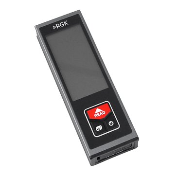 Изображение товара Лазерный дальномер RGK D40 40м с функциями площади и объема, ударопрочный корпус, точность ±2 мм