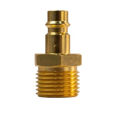 Изображение товара Профессиональный штуцер Aurora 39220 латунь наружная резьба 1/2М Россия