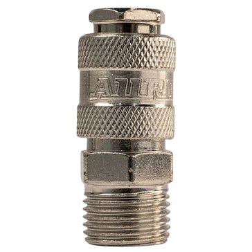 Изображение товара Штуцер Aurora 39253 с наружной резьбой 1/2M никелированная сталь