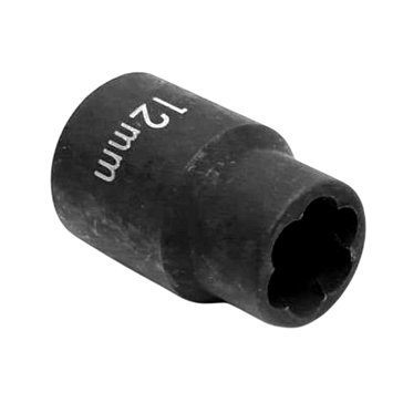 Изображение товара Короткая торцевая спиральная головка Станкоимпорт CS-12.25.12 на 1/2", 12 мм