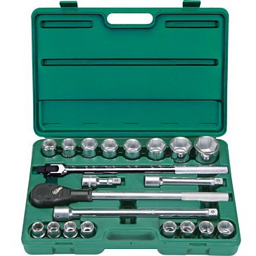 Изображение товара Набор инструментальный Hans 6621MB, 3/4", 21предм.