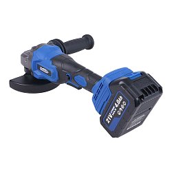 Машина шлифовальная угловая бесщеточная Redbo OAG-21/125BL, 21 В, 1*4 Ач, под Makita LXT