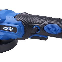 Машина шлифовальная угловая бесщеточная Redbo OAG-21/125BL, 21 В, 1*4 Ач, под Makita LXT
