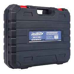 Машина шлифовальная угловая бесщеточная Redbo OAG-21/125BL, 21 В, 1*4 Ач, под Makita LXT