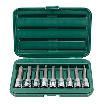 Изображение товара Набор головок Hans 46024-49, TORX 1/2", T20-60, 100мм, 9 шт.