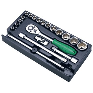 Изображение товара Ложемент Hans TT-16, 1/2", c набором головок и аксессуары