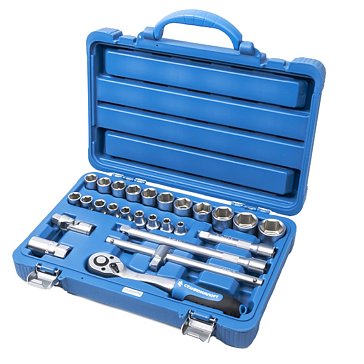 Изображение товара Набор инструментов Станкоимпорт CS-4026PMQ, на 1/2", 26 предметов