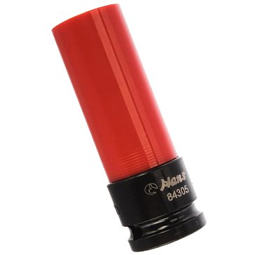 Изображение товара Головка торцевая Hans 84305M17, 1/2", 17 мм, ударная, тонкостенная, длинная, для литых дисков Мерседес