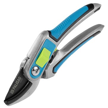 Изображение товара Секатор Palisad LUXE 60461 с наковальней, регулируемым захватом, 215 мм, немецкое качество