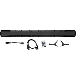 Конвектор электрический Denzel ATRIC-300 98135, плинтусный, 230 В, черный, 300 Вт, ТЭН