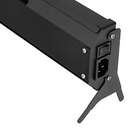 Конвектор электрический Denzel ATRIC-300 98135, плинтусный, 230 В, черный, 300 Вт, ТЭН