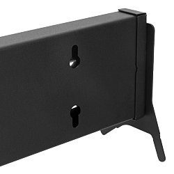 Конвектор электрический Denzel ATRIC-300 98135, плинтусный, 230 В, черный, 300 Вт, ТЭН