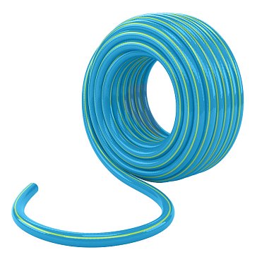 Изображение товара Шланг поливочный Palisad армированный 3 слоя 35 м 1/2" лазурный